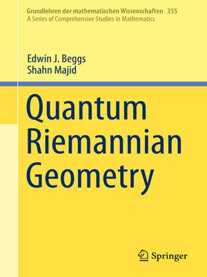 cover image of Quantum Riemannian Geometry
